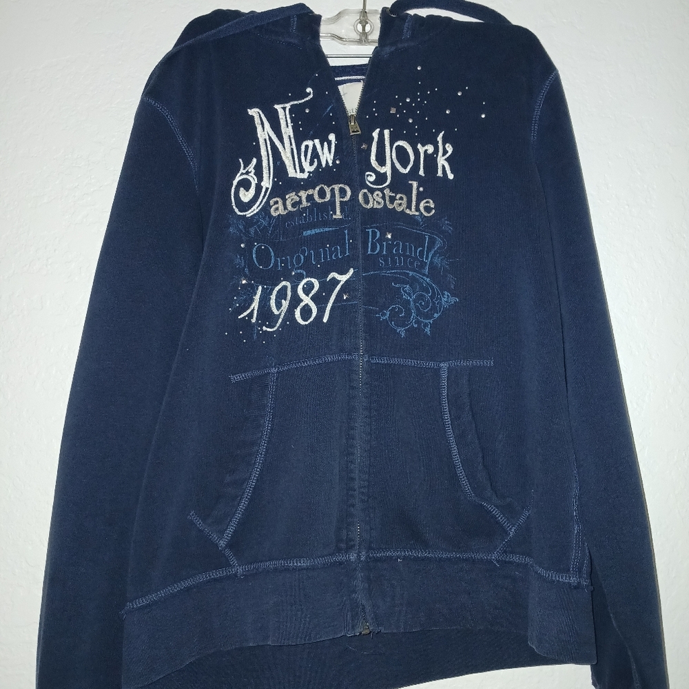 Aeropostale,  xl, Navy hoodie